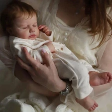 Reborn Baby Dolls Silicone Full Body 20 Inch Waterproof Realistic Newborn Baby..