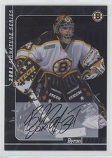 2000-01 ITG Be A Player Signature Series Auto Byron Dafoe #122 Auto 7i6