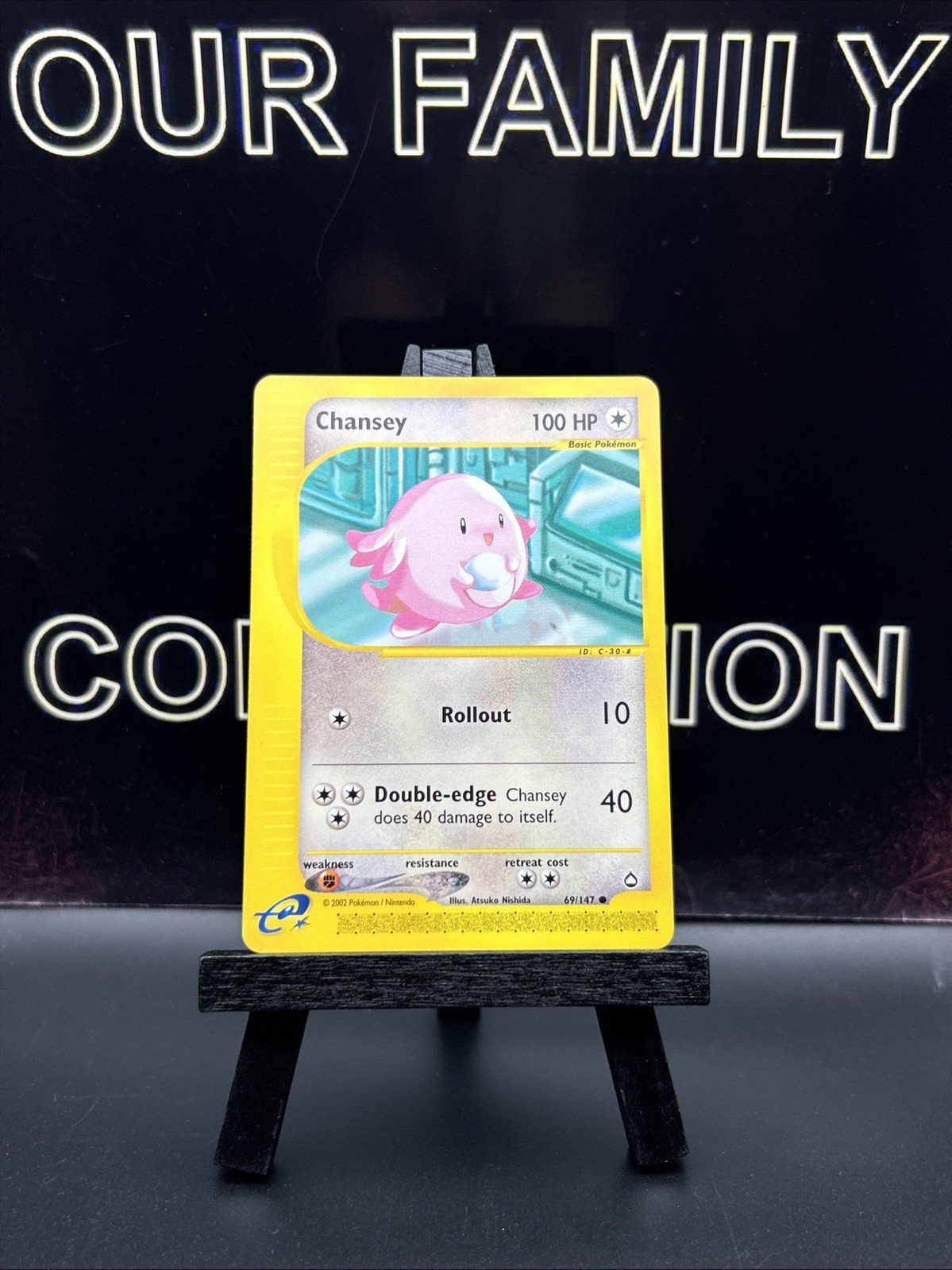 Chansey 69/147 Aquapolis 2002 E-Series regular Pokemon TCG common NM