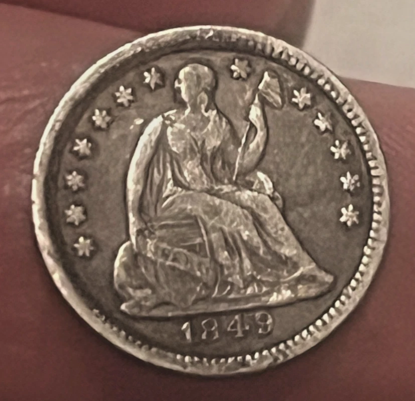 1849 Year Seated Liberty Half Dimes (1837-1873) for sale | eBay