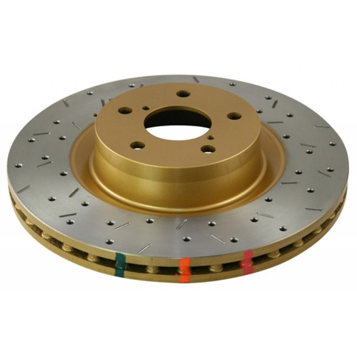 DBA For Lexus GS300/GS400/GS430 1993-2005 Drilled & Slotted Rotors 4000 Series