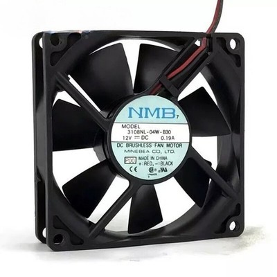 1PC NEW   3108NL-04W-B30 2-wire Chassis Fan DC 12V 0.19A 80*80*20mm Fast ship *v