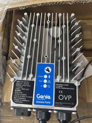 Genie Battery Charger RQ350 1.2-36Vdc Lead Acid Li-ion  350W Max Delta Q 24vdc