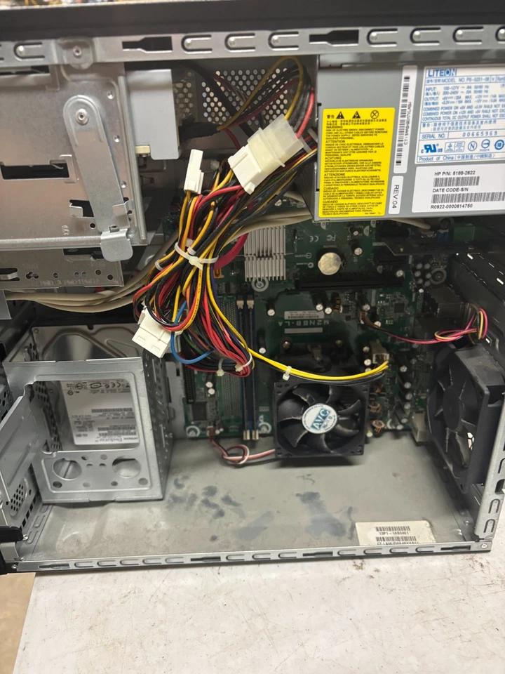 hp compaq p6203w desktop Windows 7 4 GB AMD AThlon 2 X2 215 500 GB HD - Image 3 of 4