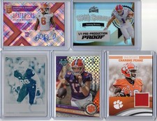 Clemson Tigers 10 card lot 1/1 auto jersey serial Trevor Lawrence Sammy Brown