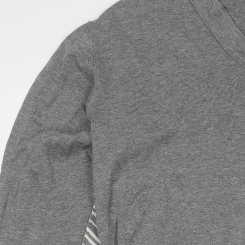 Paul Smith Women's Grey Henley Jumper - Size L - Picture 10 of 12