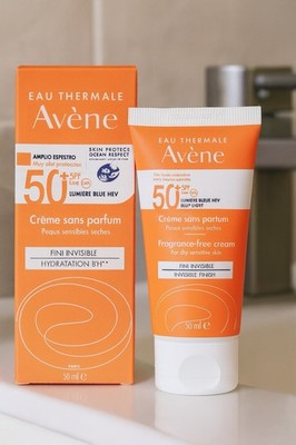 Avène Eau Thermale SPF 50+ Invisible Finish Sunscreen 50ml | Fragrance-Free