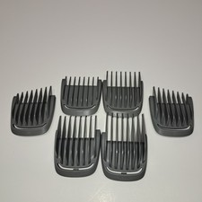 Philips Norelco Multigroom T-Blade Haircut Guide Comb Guard Set 4,9,12,16mm L R