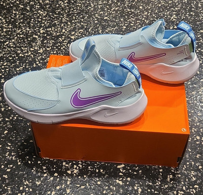 Nike Flex Runner 3 (GS) Unisex Kids Athletic Sneaker Blue/Purple 7Y FN1294-401