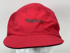 Vtg COLUMBIA BUGABOO LIGHTWEIGHT NYLON Baseball HAT Red USA Made Large Gorp 90s
