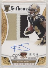 2013 Panini Crown Royale Silhouettes Auto 201/299 Kenny Stills #218 Auto fl4