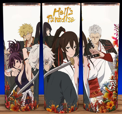 Hells Paradise Anime Cup Mug Tumbler 20oz