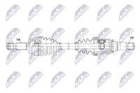 Antriebswelle NTY NPW-PE-138 FüR Peugeot 508 SW 1 Hdi RXH Hybrid4 CitroËN DS5
