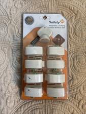 NEW Safety 1st Complete 9 PIECE SET Magnetic Locking System 8 LOCKS 1 KEY