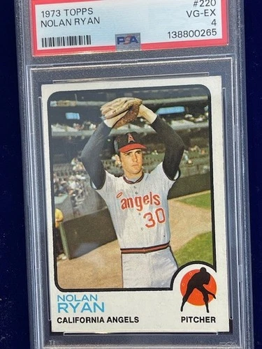 1973 Topps NOLAN RYAN #220 PSA 4 VG-EX