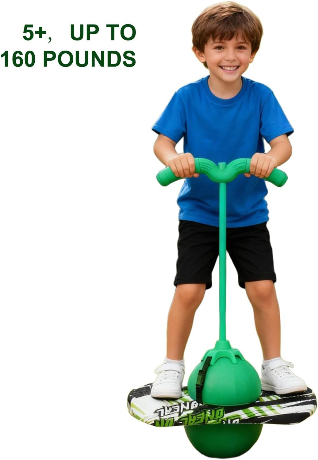 Pogo Ball with Handle, Pogo Stick Pogo Jumper for Kids Ages 6 & Up and Adults, G