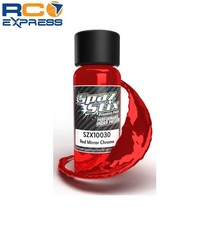 Spaz Stix Red Mirror Chrome Airbrush Ready Paint 2oz Bottle SZX10030