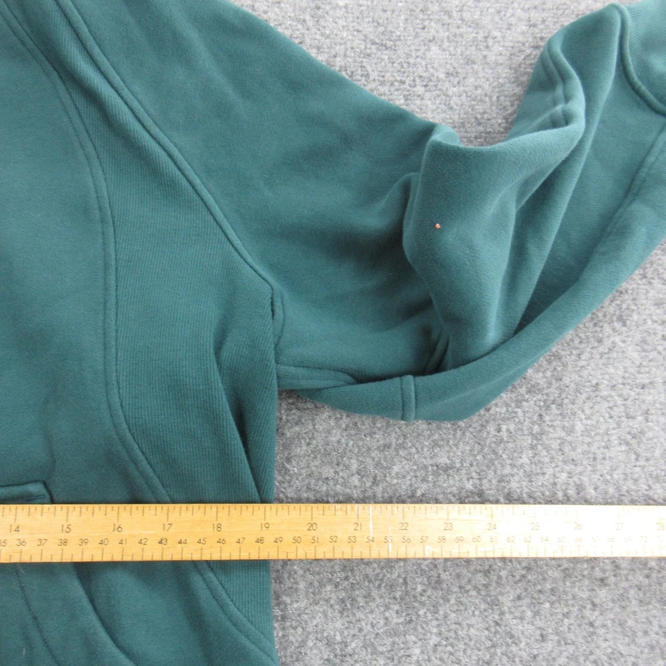 Sudadera Lululemon Mujer Mediana Grande Buceo Media Cremallera Bolsillo Canguro LW3ICYS Foto 4 de 4