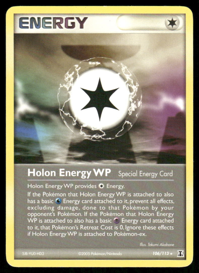 2005 Pokemon Holon Energy WP Rare Delta Species 106/113 DMG