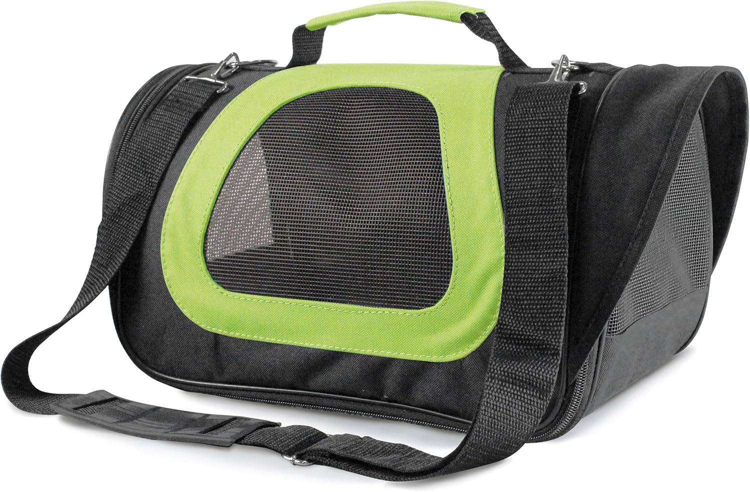 Trasportino Bicolor in Tessuto per Cani/Gatti | Borsa Top Qualità