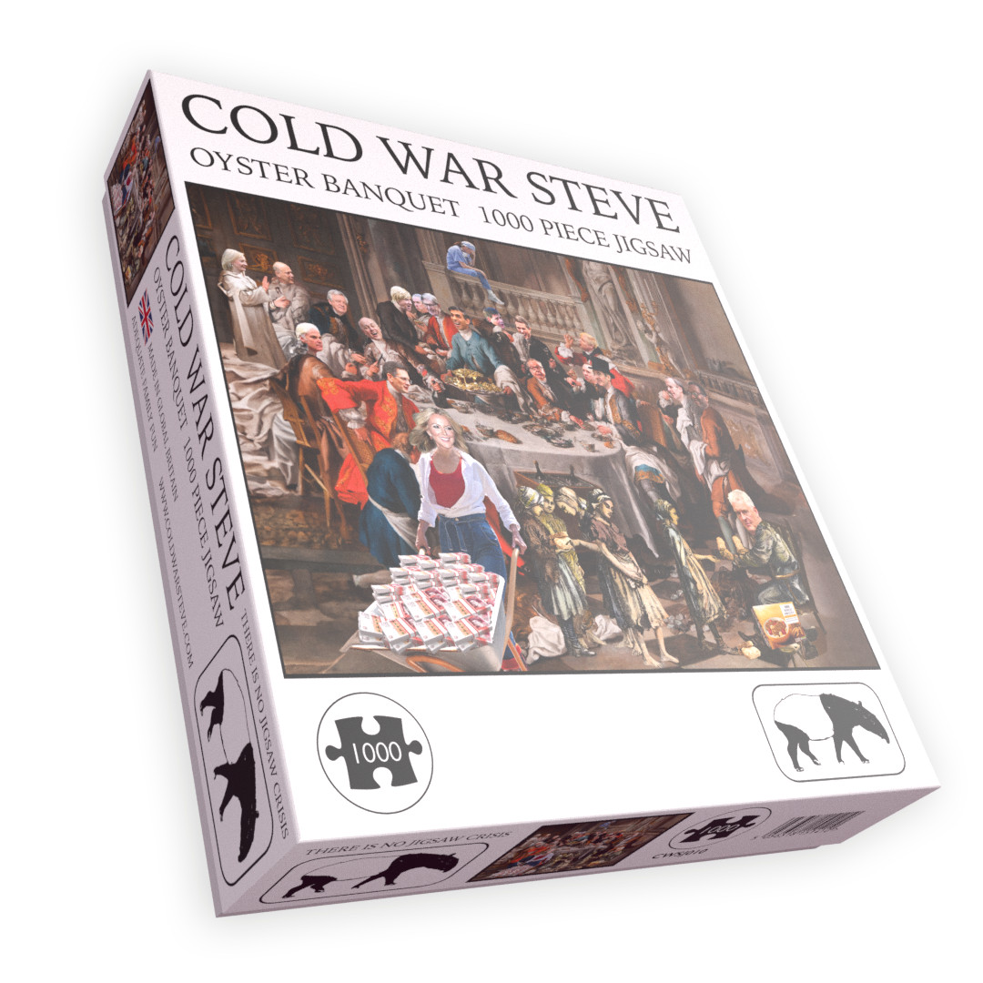 Cold War Steve Oyster Banquet 1000 Piece Jigsaw Puzzle