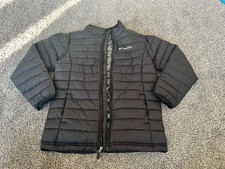 Columbia Girls Youth Winter Puffer Jacket Size M 10/12 Omni Heat Black Q