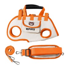 Dog Carrier Dog Ves Harness Practical Detachable Strap Breathable Oxford Cloth