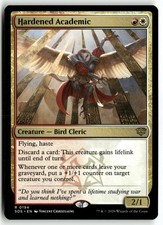 Hardened Academic 194 SOS R NM Magic: The Gathering
