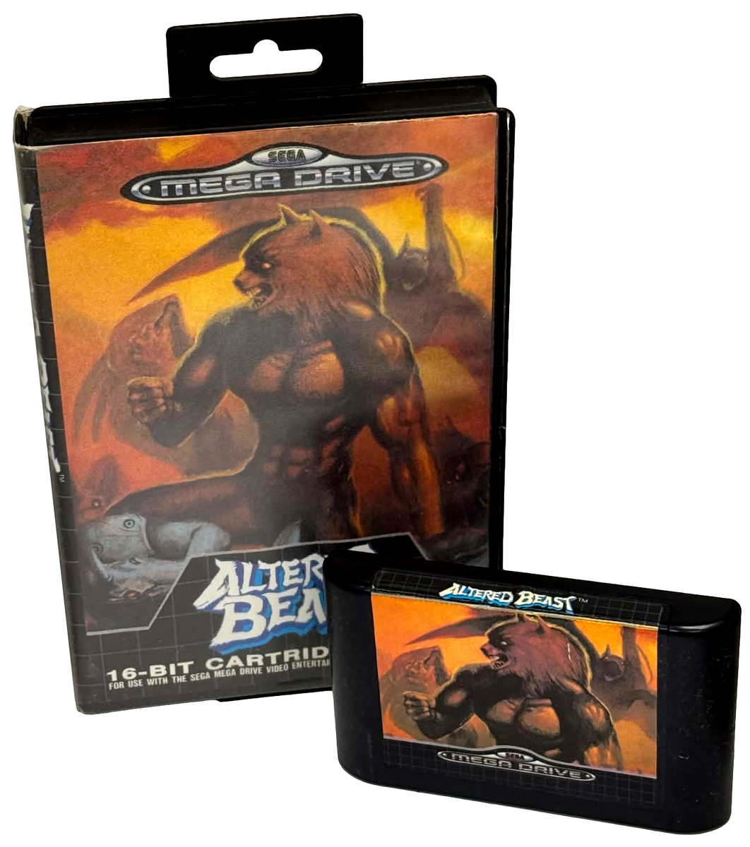 MD★ALTERED BEAST 海外版 EU版 MEGA DRIVE Altered Beast Sega Mega Drive PAL *No Manual* | eBay