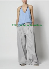 2026SS Fashion Casual Cotton Loose Wide-Leg Trousers High Waist Straight Pants