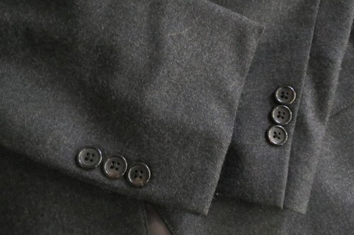 J Press "Pressclusive New Zealand Peppin Merino flannel 3 in 2 roll suit 43-44 R - Picture 5 of 17