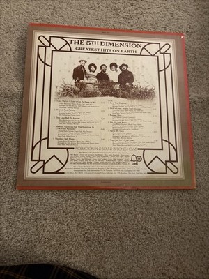 The 5th Dimension Greatest Hits On Earth Vinyl Record Album LP
