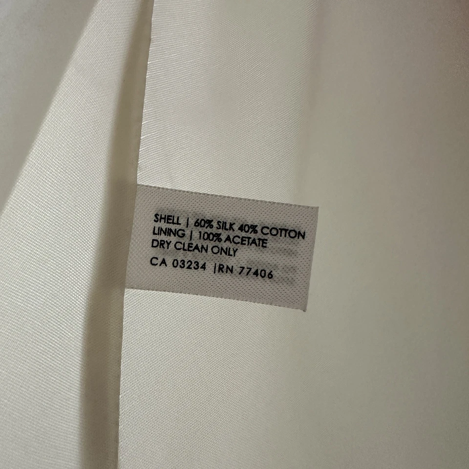 Minifalda Club Monaco mezcla seda estampado floral talla 2 Foto 3 de 4