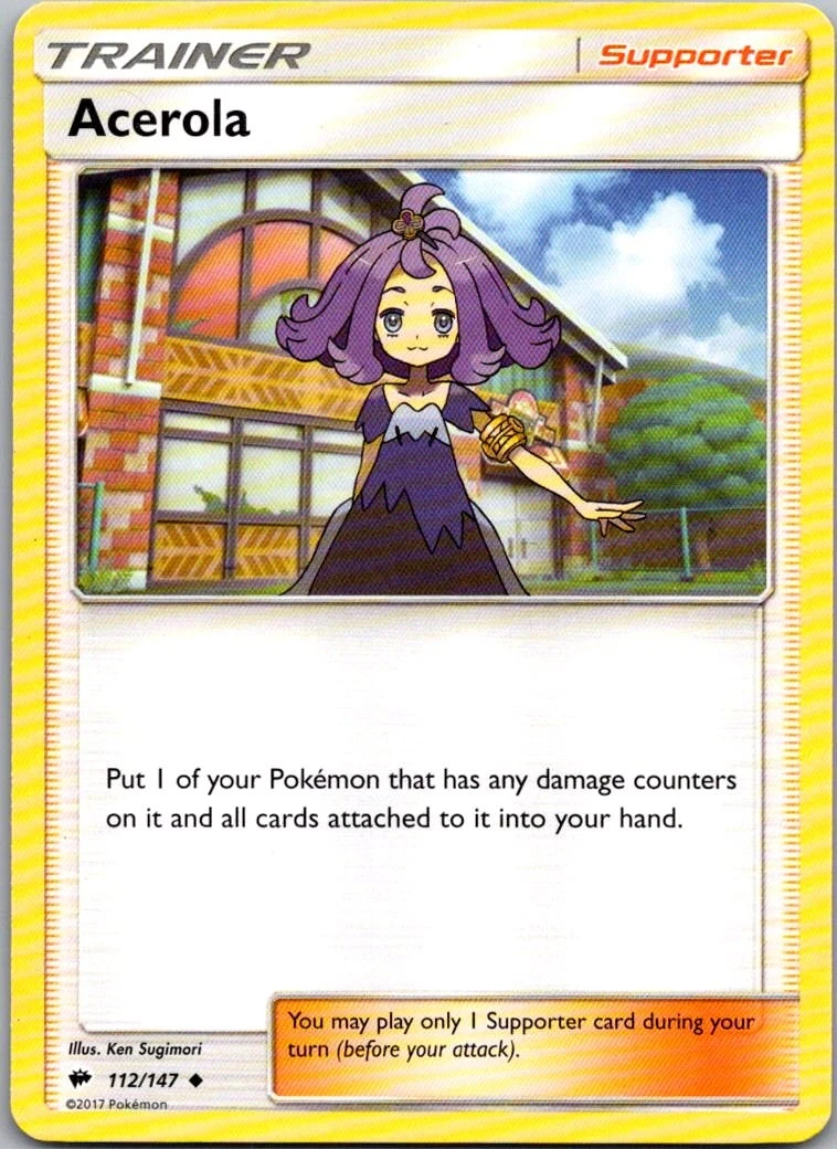 Acerola ホロトレーナーカード　英語版。 Acerola Pokémon TCG Cards for sale | eBay