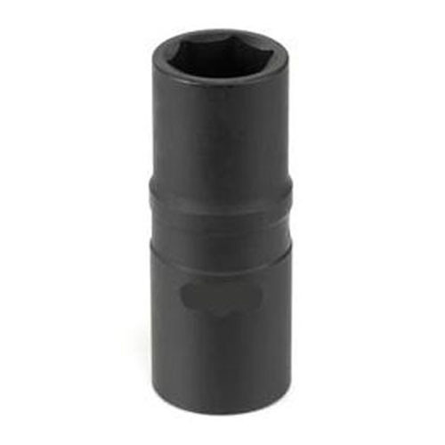 Grey Pneumatic 2019MDT 1/2" Drive 19mm Extra Thin Wall Deep Socket - Professional Grade Mechanics Tool