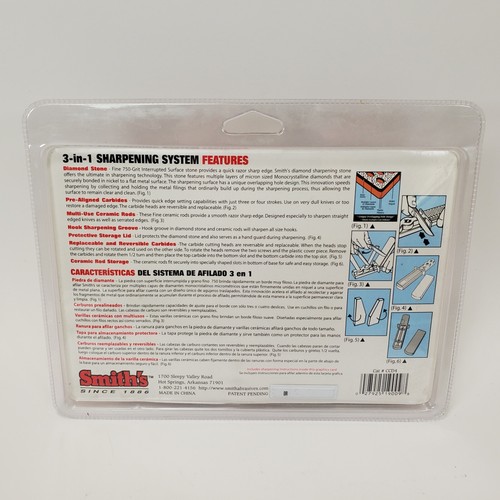 NIB Smith's Knife Sharpening Kit, 5 bundles Sharpening Rods, 2 pk Stanley Rust E - Picture 3 of 7