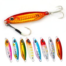 8 Pack Offshore Micro Butterfly Metal Jigs Fi...