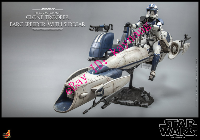 Hot Toys TMS077 The Clone Wars Clone Trooper ＆ Barc Speeder