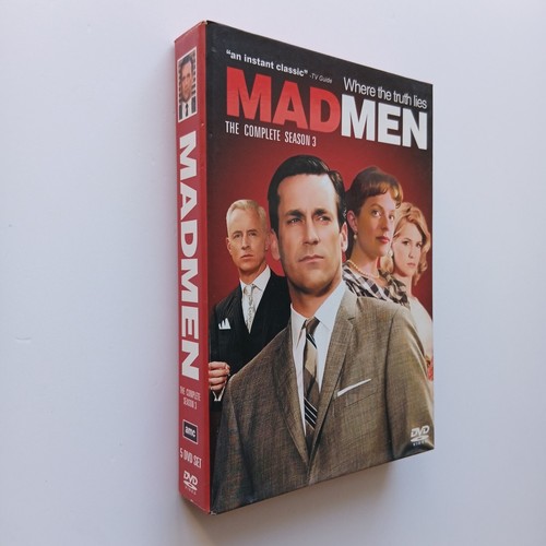 Mad Men Season 3, ENGLISCH Collector's Magnetic Box DVD NTSC Region 1, TV Series - Bild 2 von 6