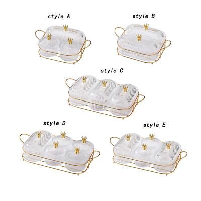 Trockenobst Tablett, geteilte Servierplatte, Crown Snacks Schale