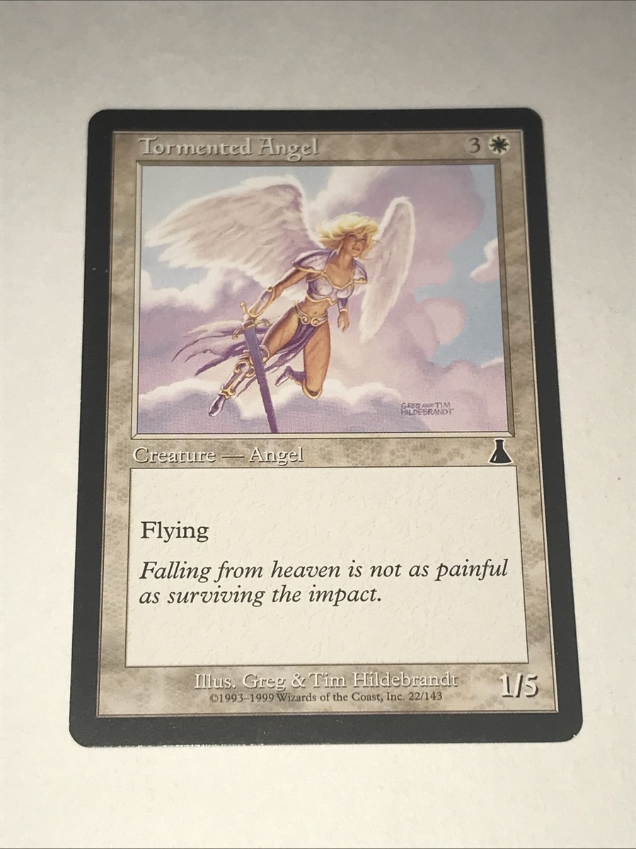 Tormented Angel Magic The Gathering Card Card