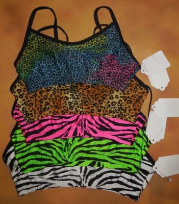 NWT Gia Mia Dance Bra Top Adjustable Straps 5 Color Choices Adult/Child Szs G167