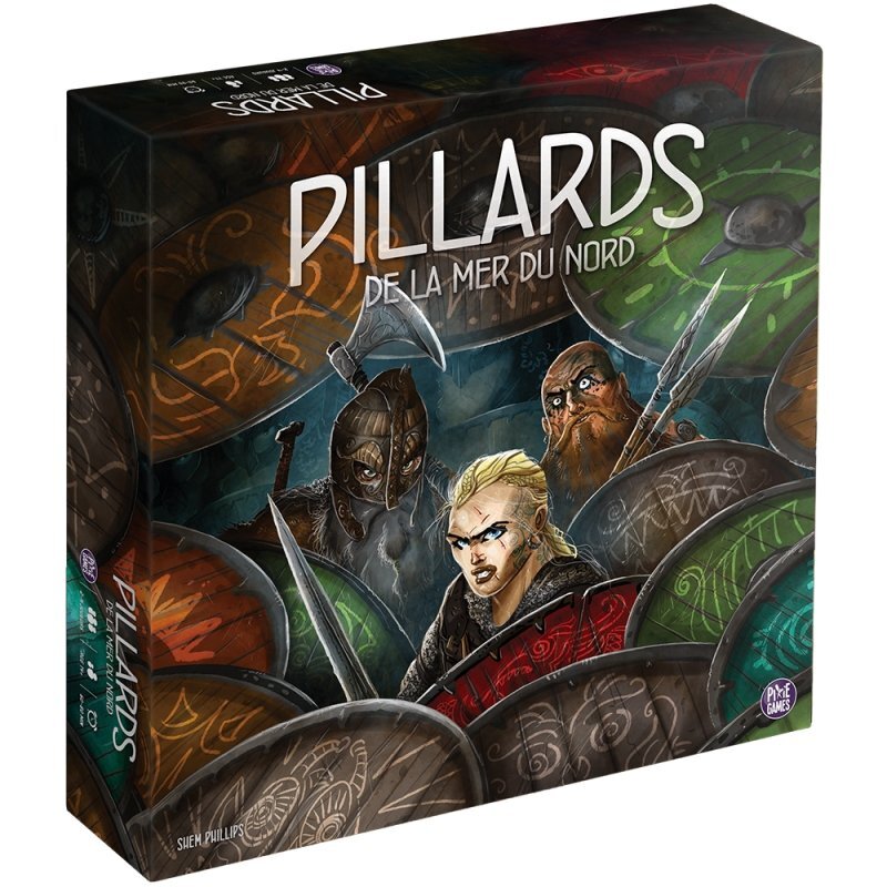 Jeu de société Pillards de la Mer du Nord édition 2024 par Pixie Games