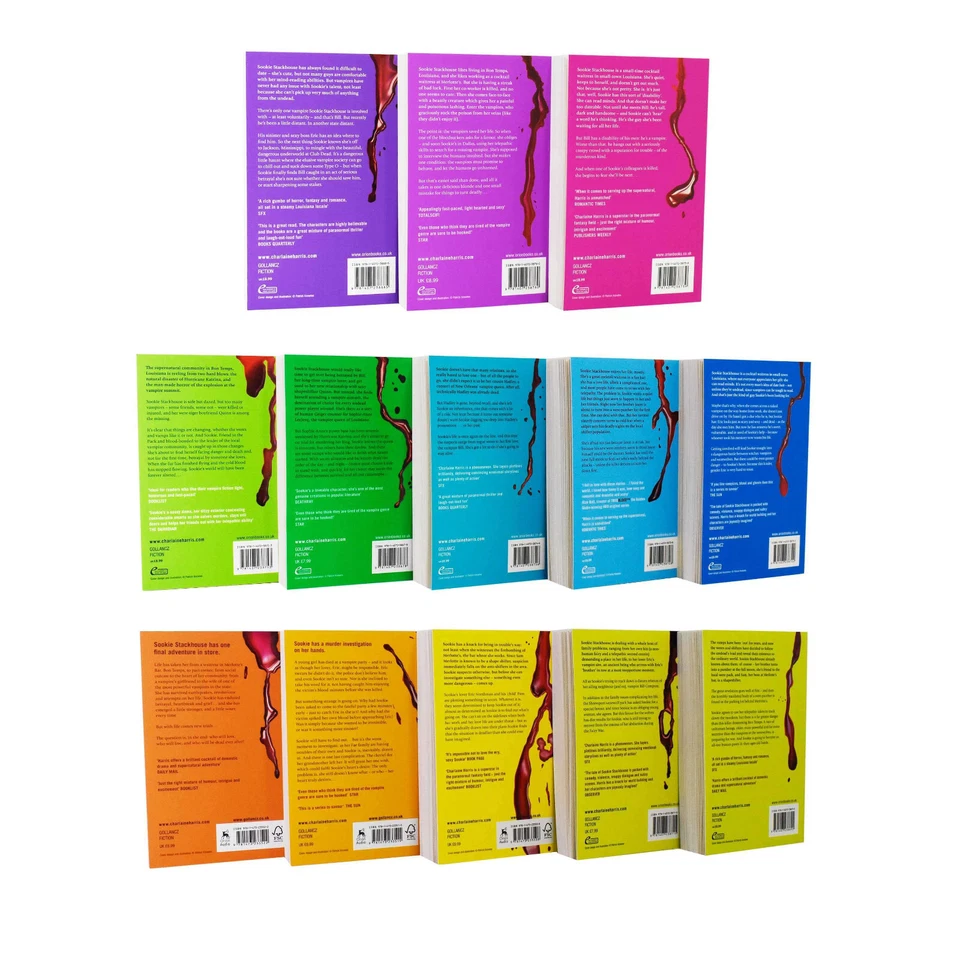 True Blood: Complete Sookie Stackhouse Collection 13 Books Boxset - Fiction- PB Foto 3 de 4