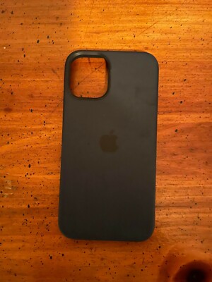 Apple Silicone Case with MagSafe for iPhone 12 mini Deep Navy