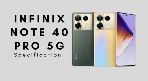 Infinix Note 40 Pro 5G GOLD 6.78" 108MP 8/256GB Dimensity7020 5000mAh By FedEx
