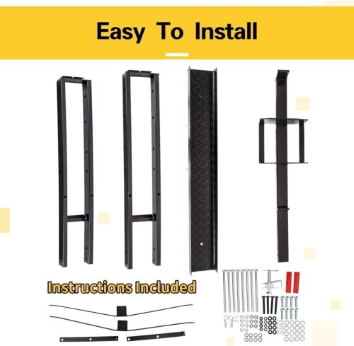 Pickup Truck Heavy Duty Steel Motorcycle Rack Carrrier for Dirt Bike Hitch Haule - Bild 5 von 9