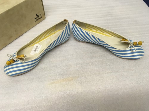 J SHOES WOMEN'S AMARANTE BALLET FLATS SHOES BLUE 4 37 NEW RRP £60 JL13 - Picture 3 of 6