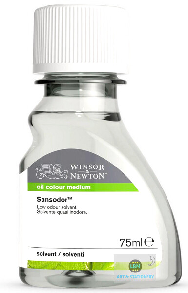Winsor & Newton Oil Colour Sansodor (Low Odour Solvent) 75ml (3021757)
