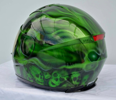 Custom Airbrushed Painted Motorcycle Helmet | eBay